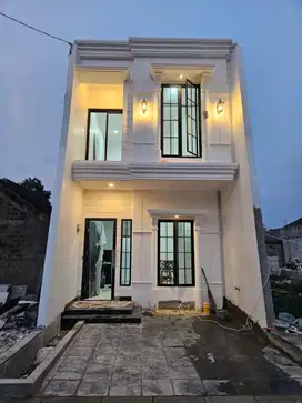Rumah 2lantai murah modern lokasi Depok dekat stasiun Depok