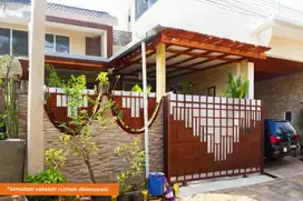 Rumah 15 Mnt ke Gerbang Tol Cimanggis Siap Huni Dibantu KPR J-12047