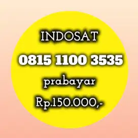 NOMOR CANTIK INDOSAT 1100 3535