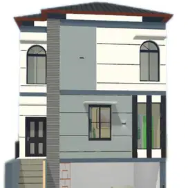 Dijual Rumah 3 lantai Setu Jakarta Timur