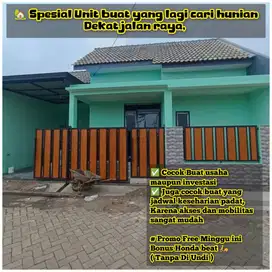 Rumah baru siap huni dekat jalan raya Dungus Sukodono