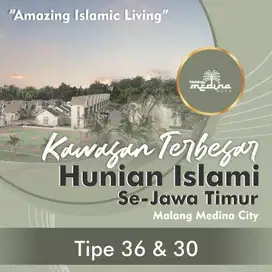 Malang Medina City_Hunian Islami konsep Inner Garden Type 30  Type 36