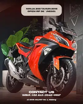 Kawasaki Ninja 250 tahun 2016