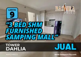 Jual SHM 3 Bedroom Samping Mall Apartemen Bassura City