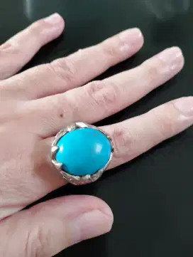 Cincin pirus persia blue asli