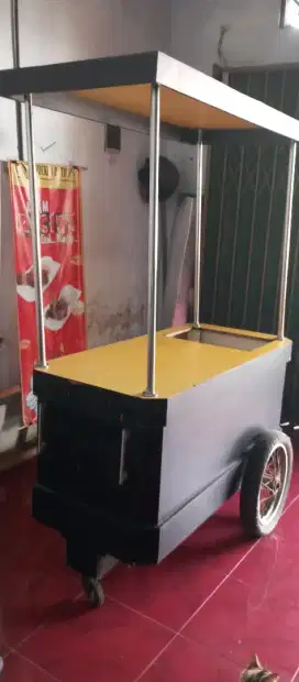 Gerobak bekas untuk jual makanan