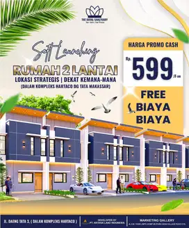 RUMAH 2 LANTAI DALAM KOTA MAKASSAR DEKAT UNM MAKASSAR