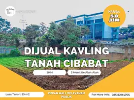 DIJUAL TANAH HARGA 5 JUTAAN AREA PERMATA CIBABAT SHM READY SIAP BANGUN