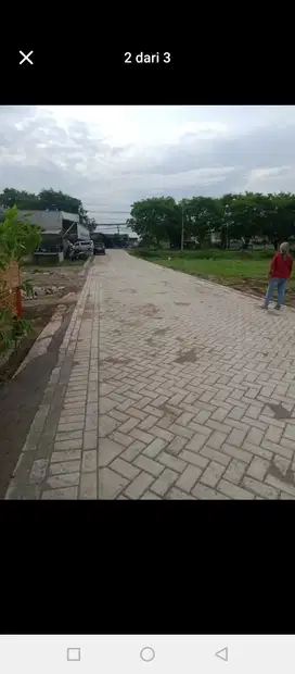 Tanah kavling siap bangun dekat jalan raya Dungus Sukodono