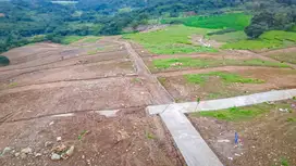Tanah kavling murah view pegunungan di Bogor