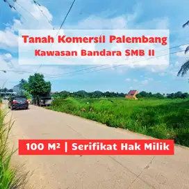 Tanah dijual Talang Jambe SHM Dekat Bandara Palembang