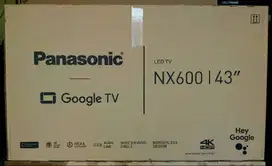Google TV BARU Panasonic 43 4K UHD | TH-43NX600G