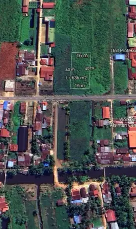 Tanah Tepi  jalan sungai kakap Pall