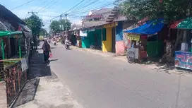 Tanah di jl. Raya utama caringin rangkapan jaya ramai 24 jam
