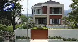 Rumah Baru 3 Lt Basemane Swimming pool 2 Muka Sentul City Bogor