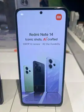 Redmi note 14 8/128 nfc baru garansi resmi
