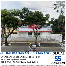 Rumah Tengah Kota Siap Tempati Di Jl. Pandanaran, Semarang