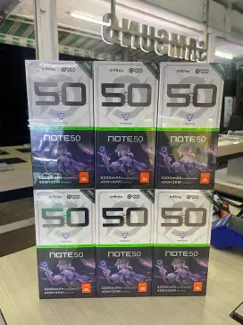HP GAMING INFINIX NOTE 50PRO || RAM 8/256GB , BISA COD