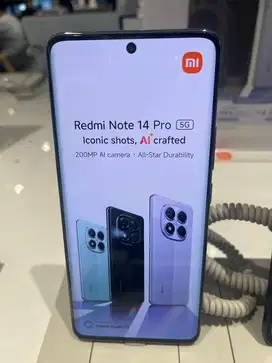 Redmi note 14pro 5G 8/256 baru garansi resmi
