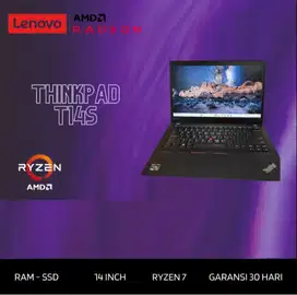 Laptop Lenovo Thinkpad T14s AMD Ryzen 7 PRO RAM 16/256GB M-RC