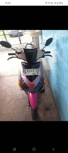Honda Vario tahun 2009 lengkap STNK dan BPKB