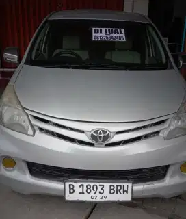 Toyota Avanza 1.3 G 2013 Silver