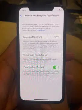 Iphone x 256gb all operator masih mulus fullset siap antar
