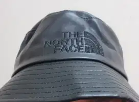 Topi TNF outdoor ke gunung / mancing bahan kulit