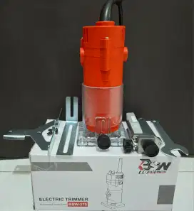 Baru Mesin router wood trimmer 6mm profil ukir kayu 550w 30.000 rpm