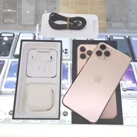 Second Apple IPhone 11 Pro 256GB Gold Ex Inter Mulus Fullset Original