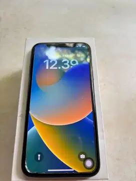 Iphone X 256GB ex inter Black 99% Mulus (Signal Lancar)