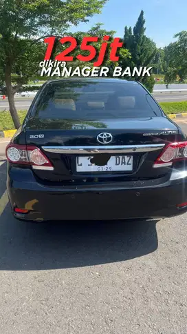 CASH - TOYOTA ALTIS 2.0V V 2011 KREDIT DP 10JT bukan type G 1.8