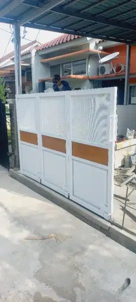 Pagar lipat dan dorong minmalia