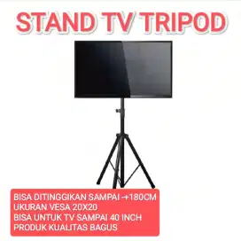 Bracket Standing Tripod TV 19-43 Inch Bisa Tinggi