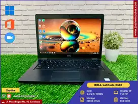 Laptop Dell Latitude 5480 Intel Core i5-7300U Ram 8GB SSD 256GB Nvidia