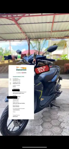 Jual motor bekas