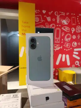 IPHONE 16 128GB KARTU KREDIT POTONGAN 500K BUNGA 0% TENOR 24 BULAN