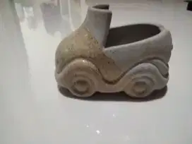 Asbak mobil keramik porselen