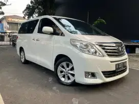 Termurah TOYOTA ALPHARD 2.4 X 2012 PUTIH