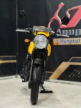 Kawasaki W175 Cafe Yellow TH 2019 surat panjang siap pakai