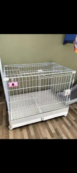 Kandang kucing besi kotak