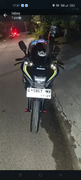 Motor GSX R150 tinggal gass