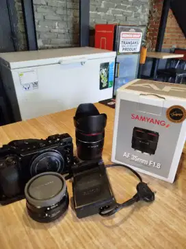 Jual Kamera Sony a6000 dan Lensa Samyang