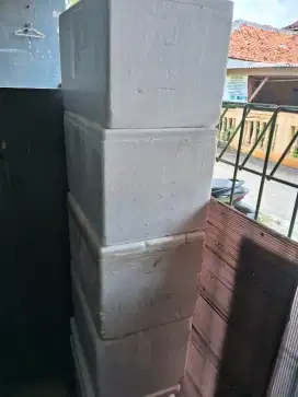 Box Styrofoam ex sekali pakai semua