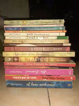 Dijual Novel Dan Buku Akuntansi