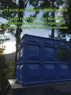 TANGKI PANEL FRP - ROOF TANK -ROOFTANK FIBER