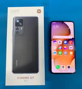 Dijual Second xiaomi 12T 5G Ram 8/256 GB  Black