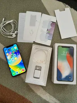 JUAL IPHONE X 64gb kondisi mulus