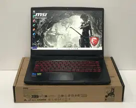 Msi Gf63 garansi Resmi 22 bulan lagi