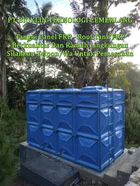 TANGKI PANEL FRP - ROOF TANK -ROOFTANK FIBER